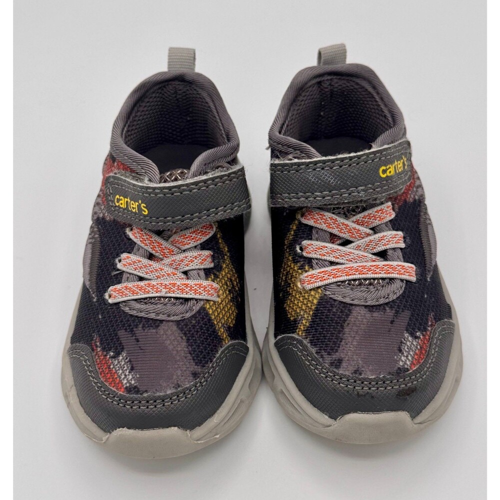 Carter's Toddler Dinosaur Light-Up Sneakers, Size 5M, Excellent! Lights work!